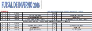 Tabela Futsal 2016_Rodada6
