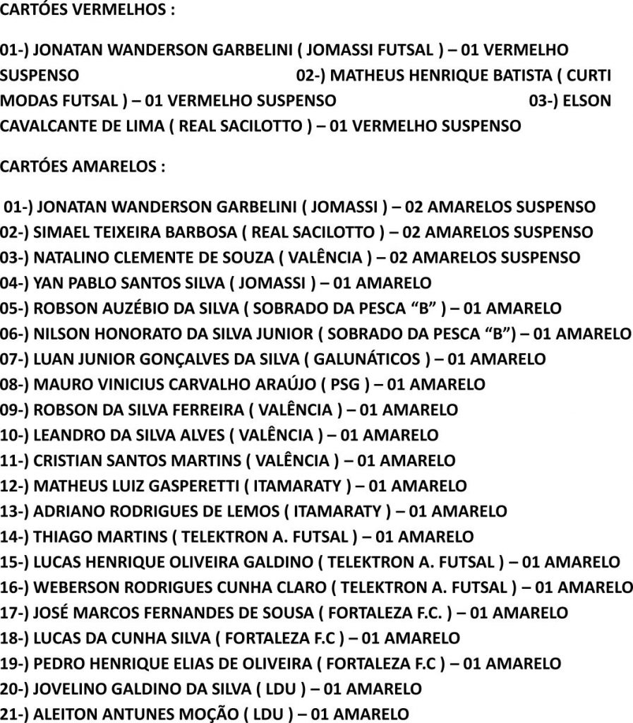 Tabela Futsal 2016_cartoesD2
