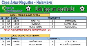 Copa Artur-Holambra - Segunda rodada_d